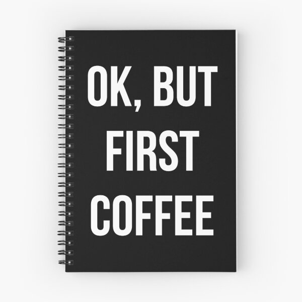 Item preview, OK, but first coffee - version 2 - white designed and sold by Supreto.