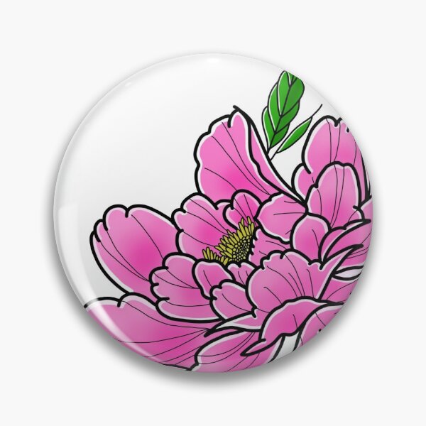 Item preview, Classic Japanese Peony designed and sold by ashtonjohnstone.