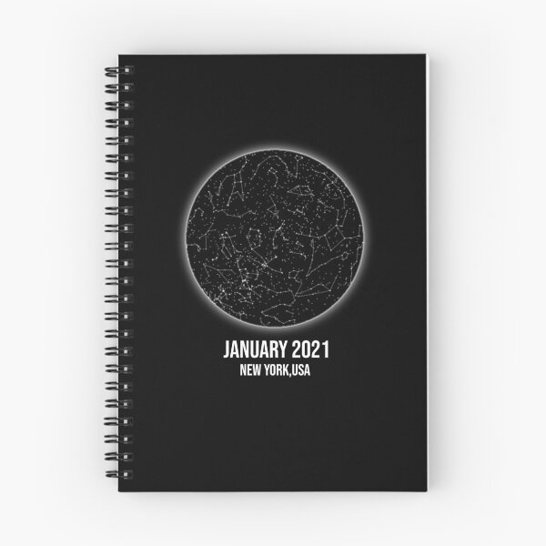 Item preview, star map of new york in january 2021 designed and sold by SahitaPL.