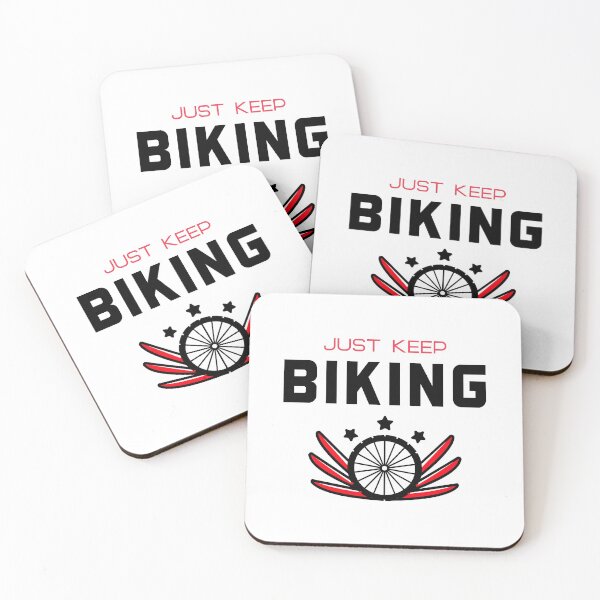 Item preview, Just Keep Biking designed and sold by Wachi-A.