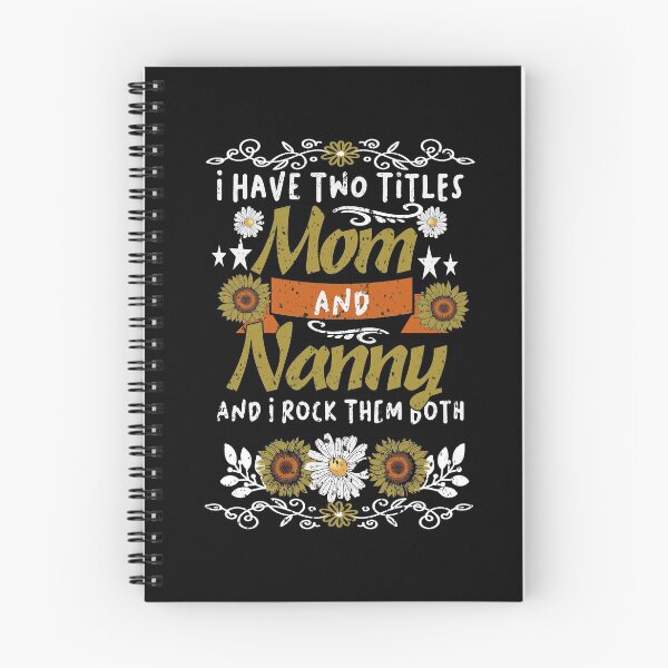 Item preview, God gifted me two titles mom and nana and I rock them both, mom's birthday | vintage style |cute gift for girl , gift friend designed and sold by buzz1days.
