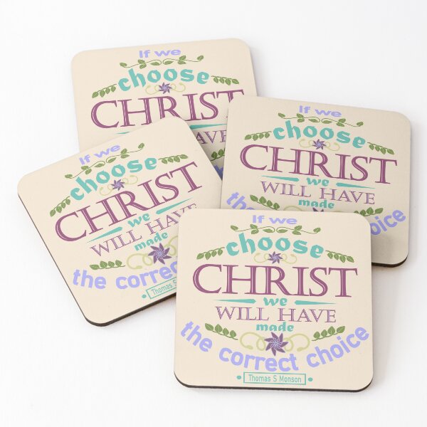 Aperçu de l'œuvre Choisissez le Christ créée et vendue par Restored Gospel Boutique .