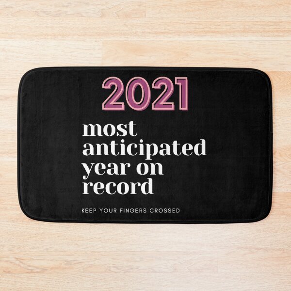 Item preview, 2021, Most Anticipated Year On Record, Keep Your Fingers Crossed designed and sold by Fhfarms.