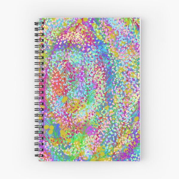 Item preview, Self expression abstract art rainbow forest designed and sold by KatyChristoff.