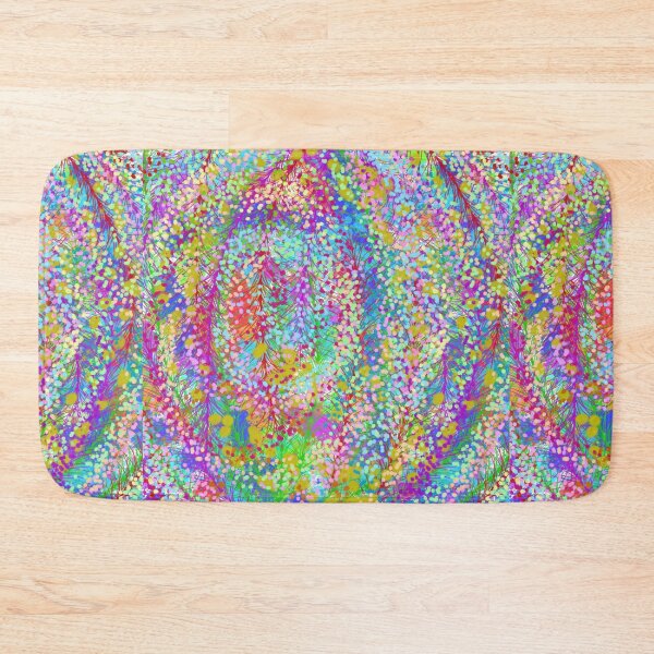 Item preview, Self expression abstract art rainbow forest designed and sold by KatyChristoff.