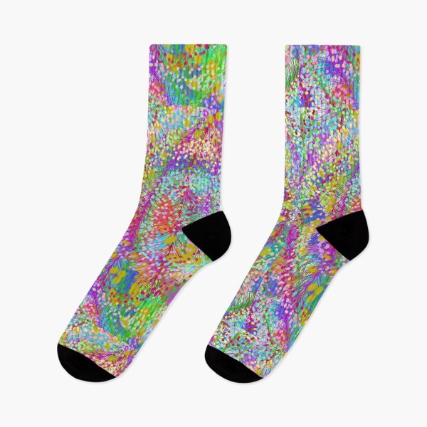 Item preview, Self expression abstract art rainbow forest designed and sold by KatyChristoff.