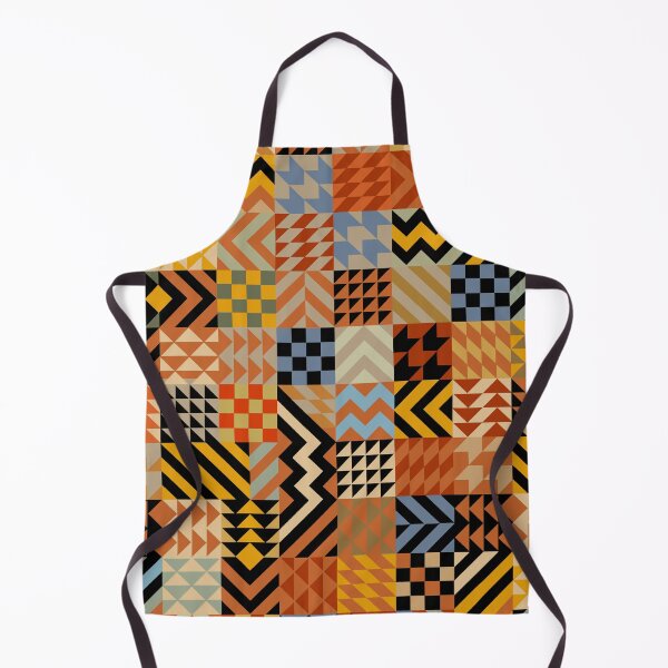 Item preview, African Faux Quilt - Rust designed and sold by Esprit-Mystique.