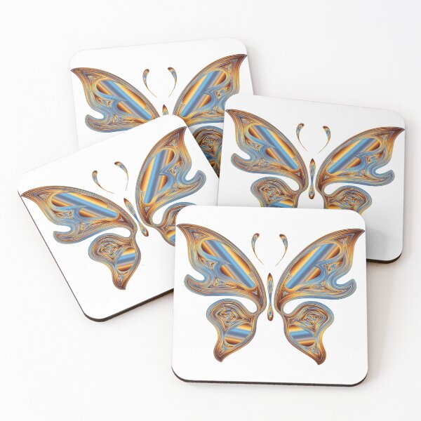 Item preview, gold butterfly illusion of colors designed and sold by imbells.