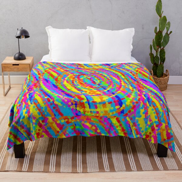 Item preview, Self expression abstract art rainbow spiral designed and sold by KatyChristoff.