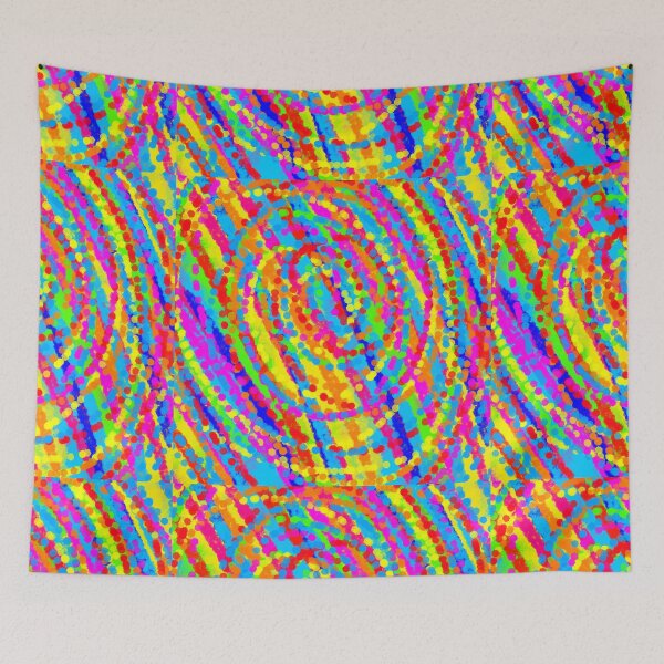Item preview, Self expression abstract art rainbow spiral designed and sold by KatyChristoff.