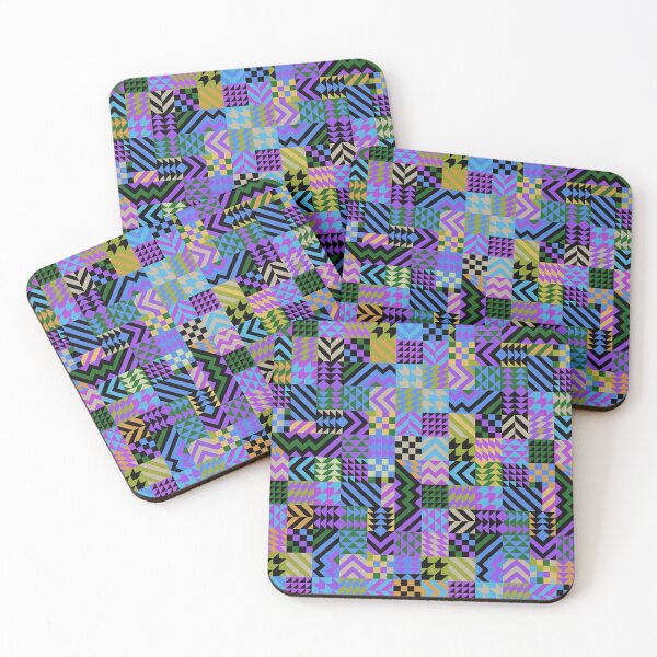 Item preview, African Faux Quilt - Blue designed and sold by ESPRIT MYSTIQUE.