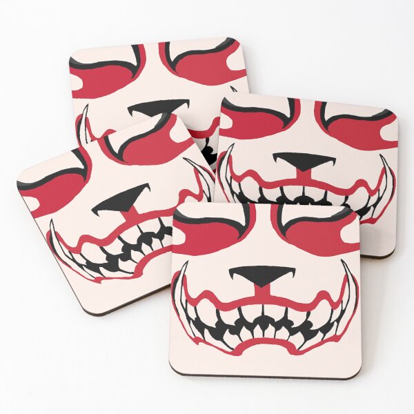 Item preview, Kitsune Oni Mask designed and sold by maddyspindler.
