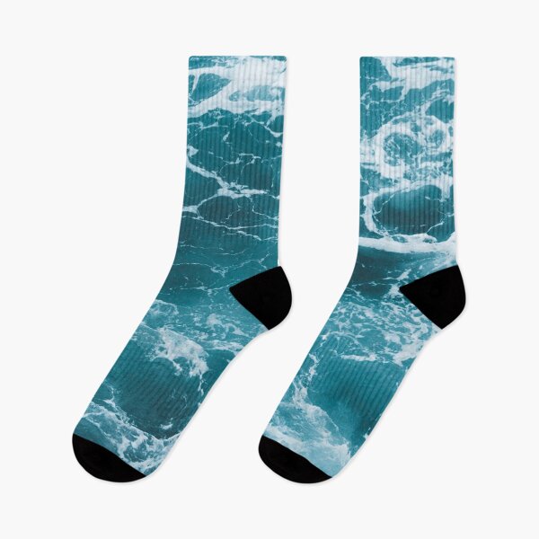 Item preview, Blue ocean waves designed and sold by Norwegian-Moose.
