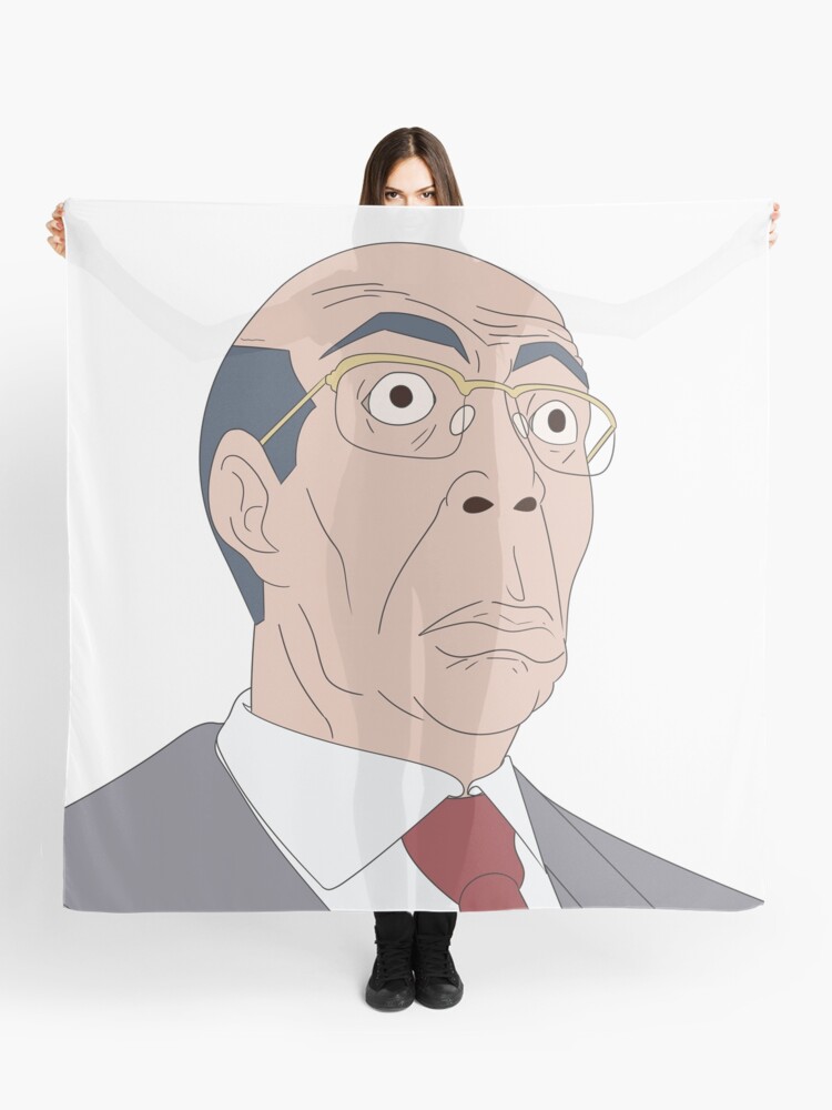 Old Man Anime Meme Face Scarf for Sale by Tan-g-Man