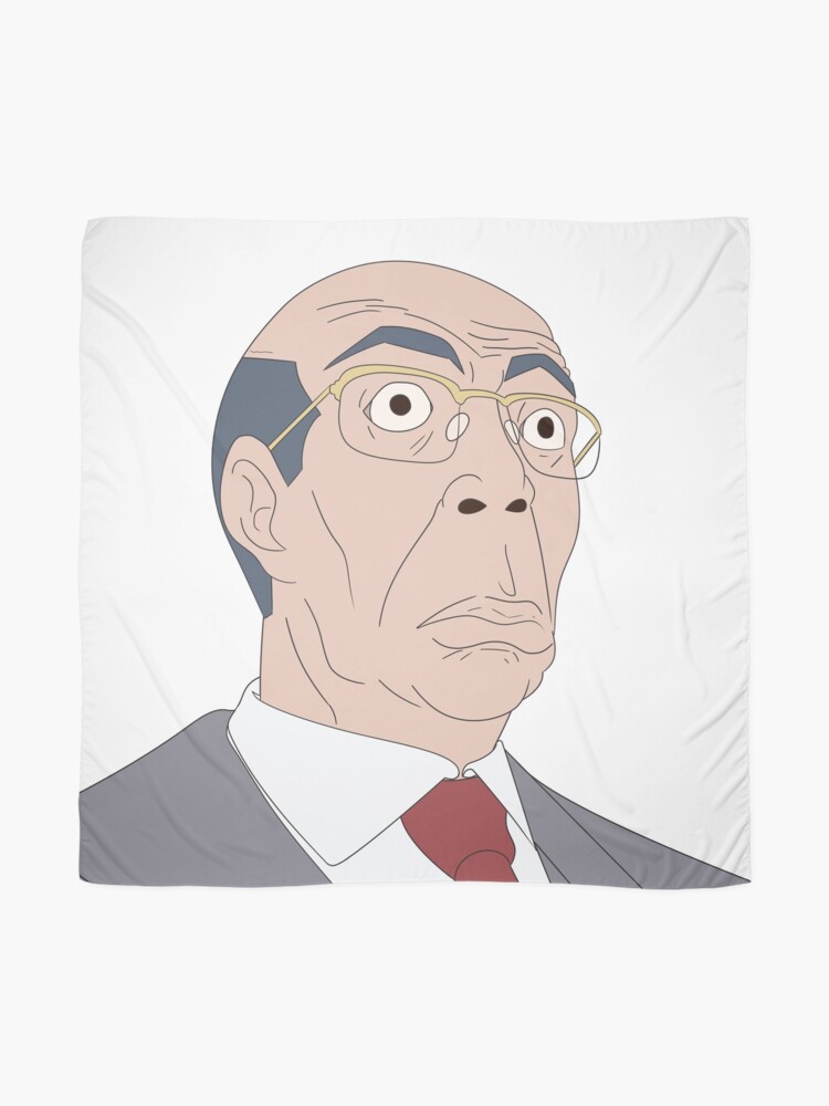 Old Man Anime Meme Face Scarf for Sale by Tan-g-Man