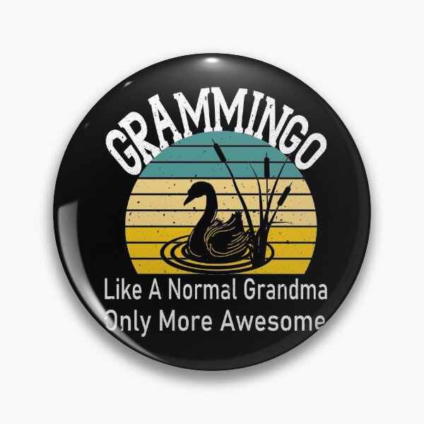 Item preview, Grammingo Like A Normal Grandma Only More Awesome, mom's birthday | vintage style |cute gift for girl , gift friend designed and sold by buzz1days.