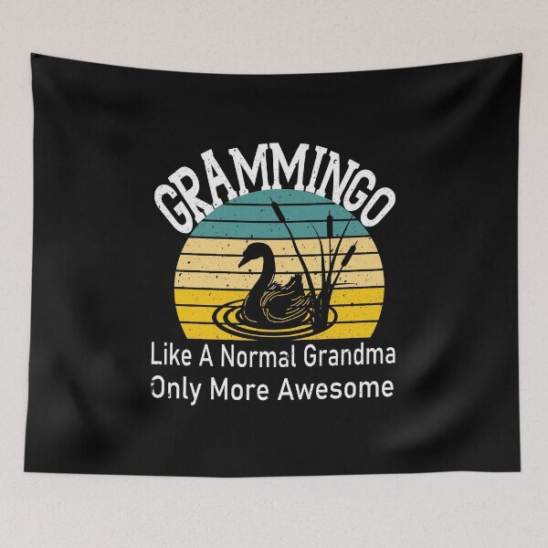 Item preview, Grammingo Like A Normal Grandma Only More Awesome, mom's birthday | vintage style |cute gift for girl , gift friend designed and sold by buzz1days.