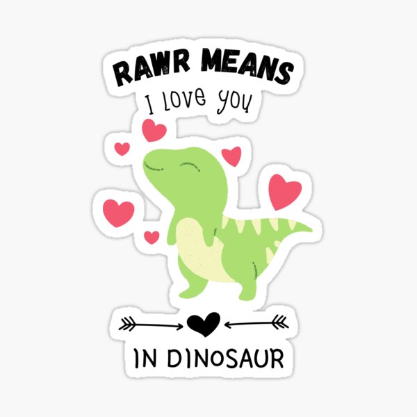 Gdkasrny Roar Significa Que Eu Te Amo Em Colar De Dinossaur