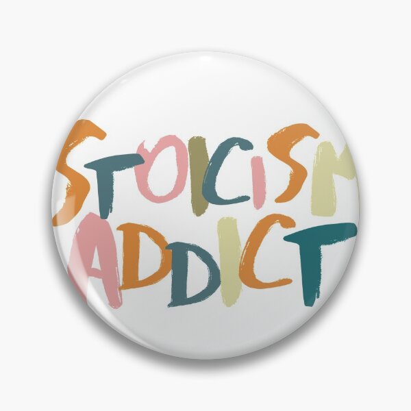 Item preview, STOICISM ADDICT designed and sold by Philosopher Project.