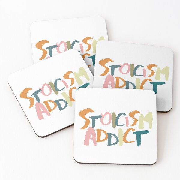 Item preview, STOICISM ADDICT designed and sold by Philosopher Project.