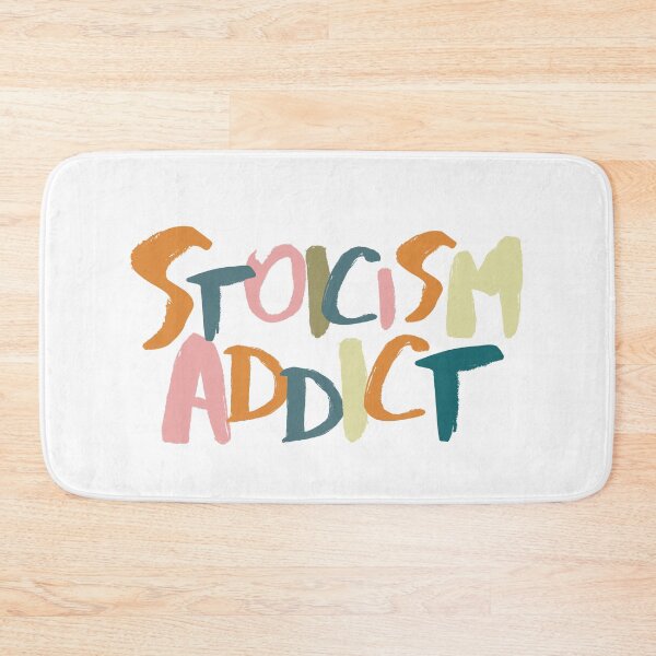 Item preview, STOICISM ADDICT designed and sold by Philosopher Project.