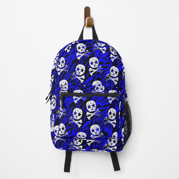 Item preview, Skull zebra print - Blue designed and sold by Rika Collection.