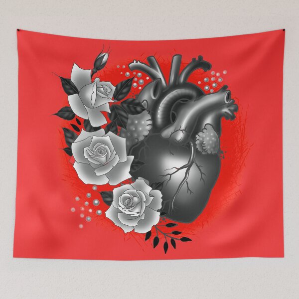 Item preview, Floral Heart designed and sold by MetroInk.