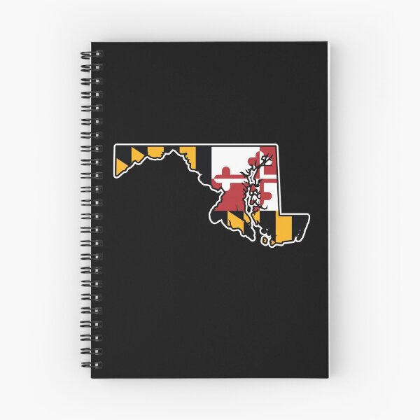 Item preview, Maryland Flag State Shape for Marylanders designed and sold by MarylandStyle.