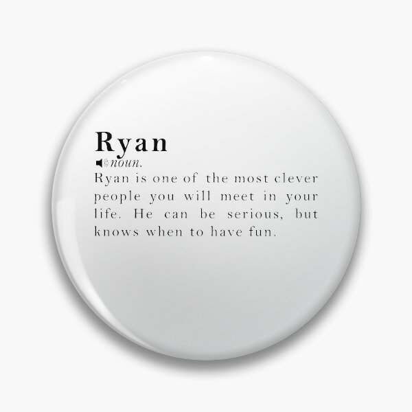 Item preview, Ryan Name Meaning Definition designed and sold by peachyline.