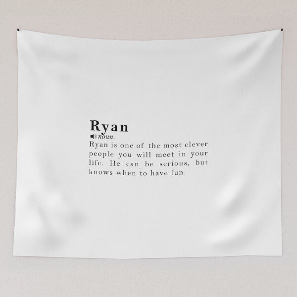 Item preview, Ryan Name Meaning Definition designed and sold by peachyline.