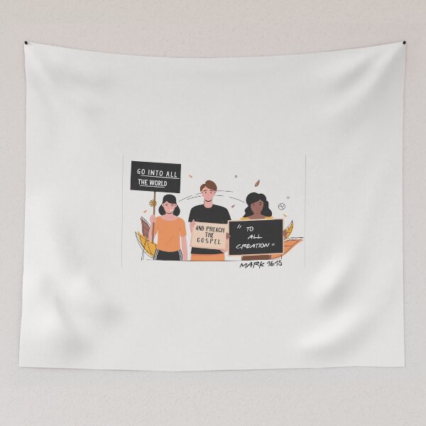 Item preview, GO INTO ALL THE WORLD AND PREACH THE GOSPEL TO ALL CREATION designed and sold by LYSandCo.
