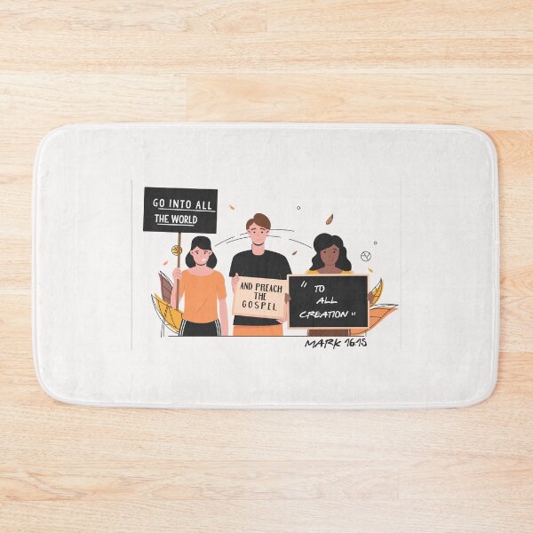 Item preview, GO INTO ALL THE WORLD AND PREACH THE GOSPEL TO ALL CREATION designed and sold by LYSandCo.