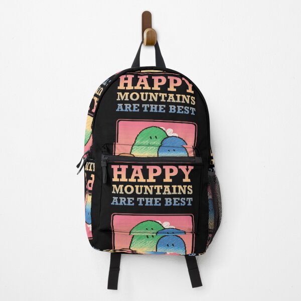 Item preview, HAPPY MOUNTAINS ARE THE BEST designed and sold by MyMerchStore.