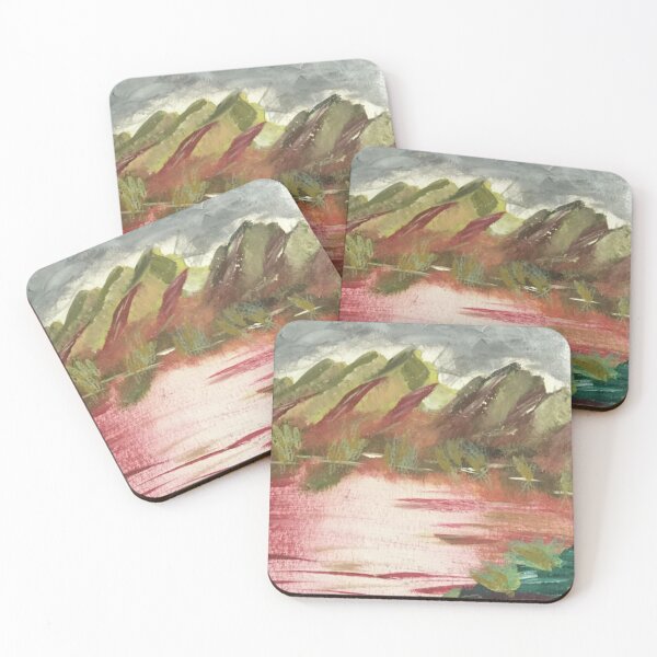 Item preview, Mountain Dawn Hand Painted Oil Paint Painting designed and sold by UncleStuScience.