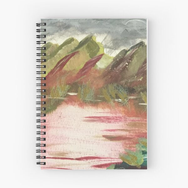 Item preview, Mountain Dawn Hand Painted Oil Paint Painting designed and sold by UncleStuScience.