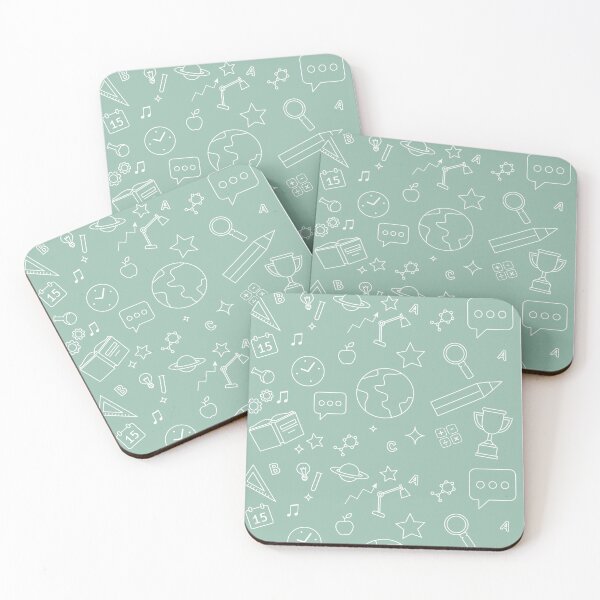 Item preview, Board Chalk School Pattern  designed and sold by ArtistThara.