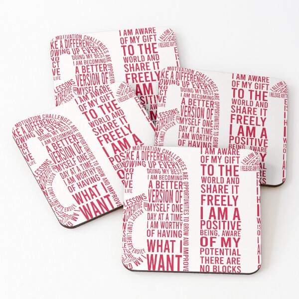 Item preview, ( I AM ) Design - positive words that take you more power designed and sold by K-Klub.