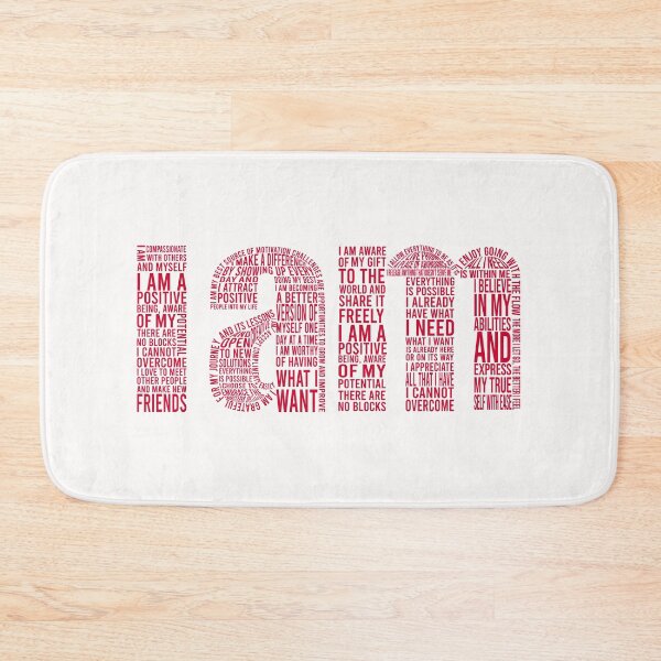 Item preview, ( I AM ) Design - positive words that take you more power designed and sold by K-Klub.