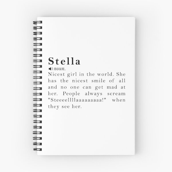 Item preview, Stella Name Meaning Definition designed and sold by peachyline.