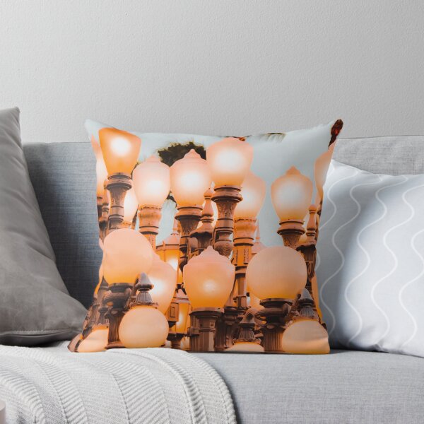 Item preview, Urban Light LACMA Los Angeles California USA with blue sky designed and sold by Mrvell.