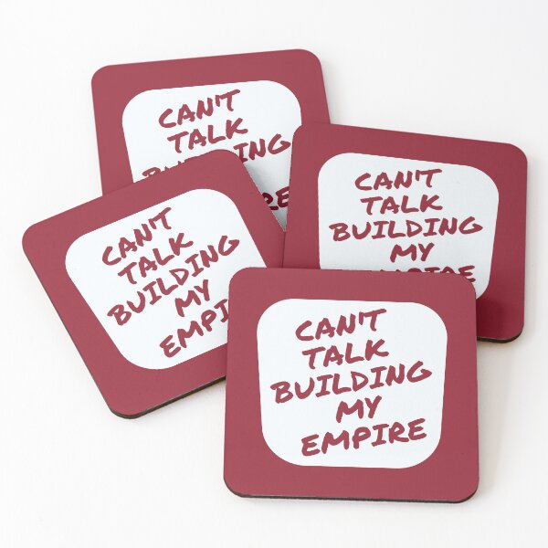 Item preview, Cant talk building my empire | Motivational Quote Gift | Lady Quote designed and sold by BECOOOL.