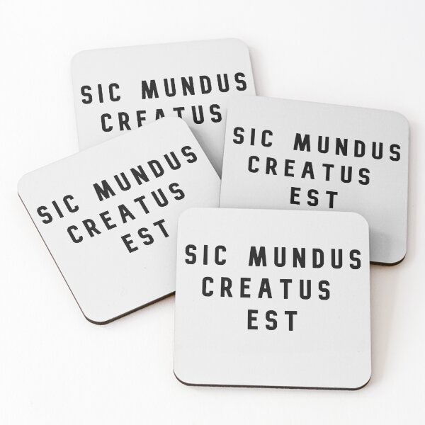 Item preview, dark series sic mundus creatus est designed and sold by The Full Cart.