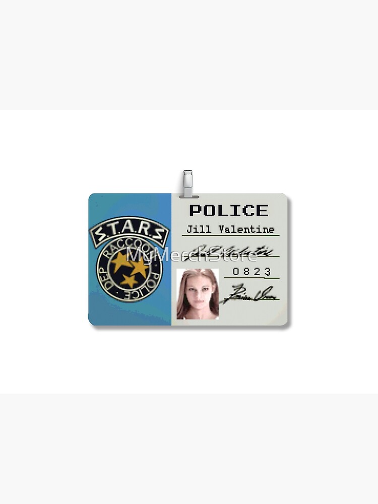 RESIDENT EVIL 2 Apocalypse | Jill Valentine Raccoon City S.T.A.R.S. Police  ID