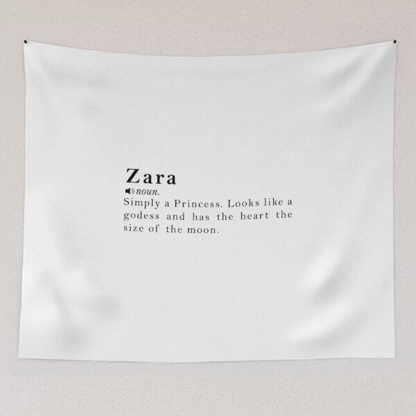 Item preview, Zara Name Meaning Definition designed and sold by peachyline.