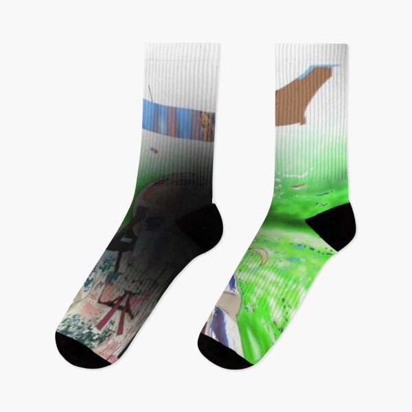 Item preview, glitched anime girls designed and sold by There is only this.