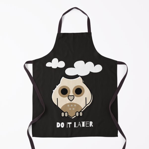 Item preview, Owl do it later designed and sold by Pinu005.