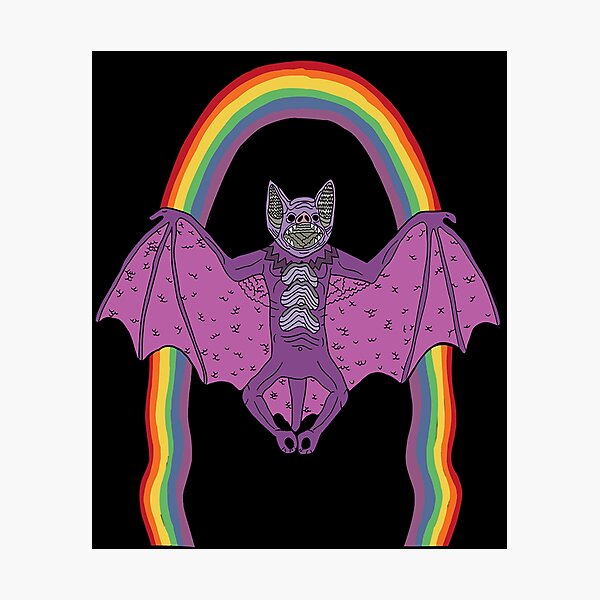 Thee Oh Sees Help Bat Photographic Print By Theavianagenda Redbubble