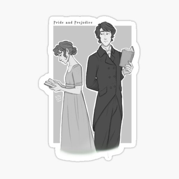 Pride And Prejudice Film Stickers Redbubble