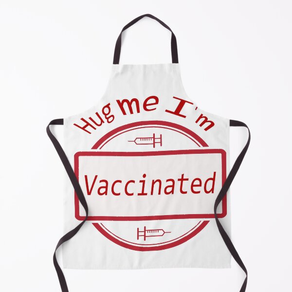 Item preview, Hug me I'm vaccinated certificate seal red designed and sold by Pasan-hpmm.