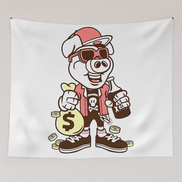 Item preview, Piggy Bank Robber designed and sold by Yenbinh.